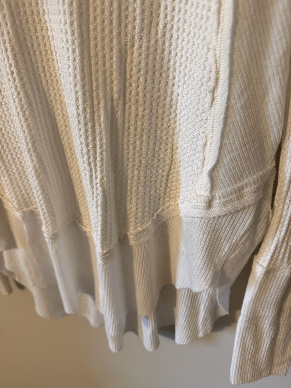 Free People Catalina Thermal Top Ivory Medium - Picture 5 of 8